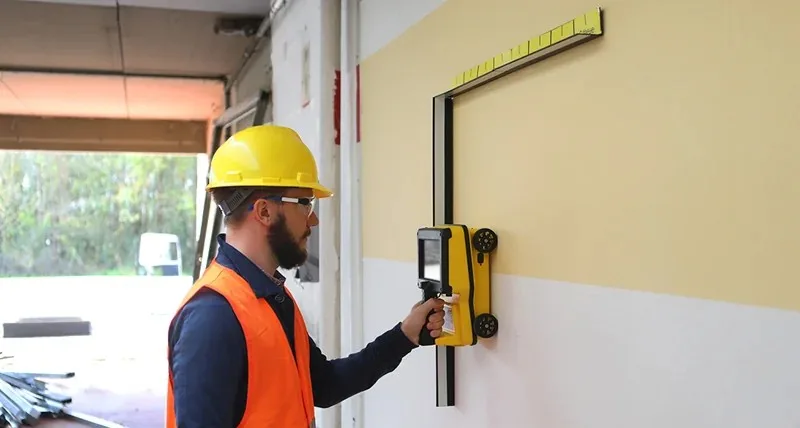 C-thrue_2.jpg IDS GeoRadar C-thrue – operator skanujący ścianę